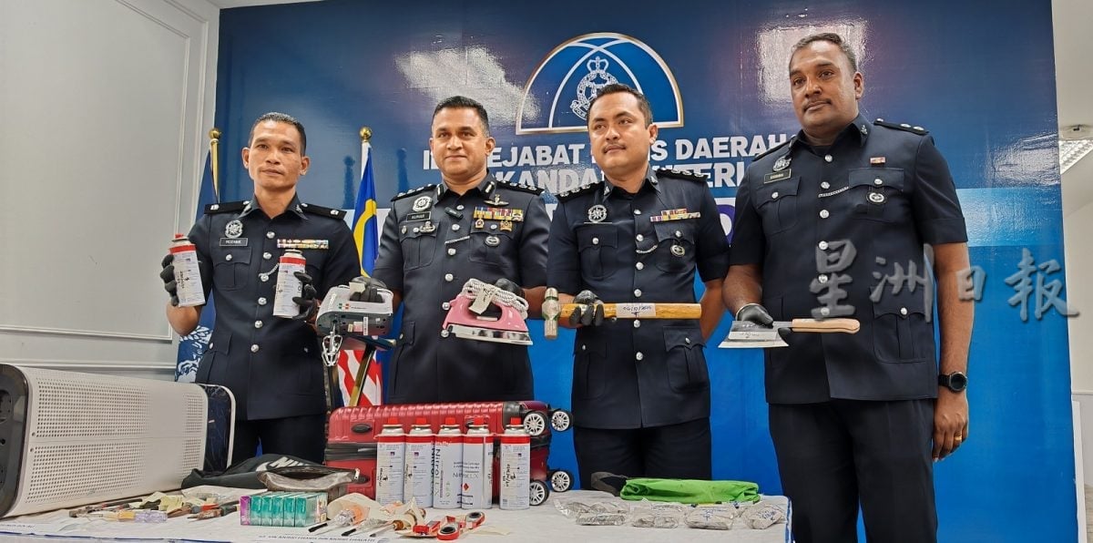 已签发 柔:窃贼食髓知味重返超市盗窃,遭接报警方当场捕获