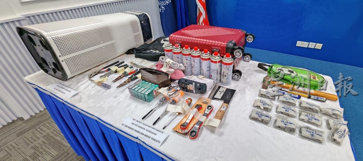 已签发 柔:窃贼食髓知味重返超市盗窃,遭接报警方当场捕获