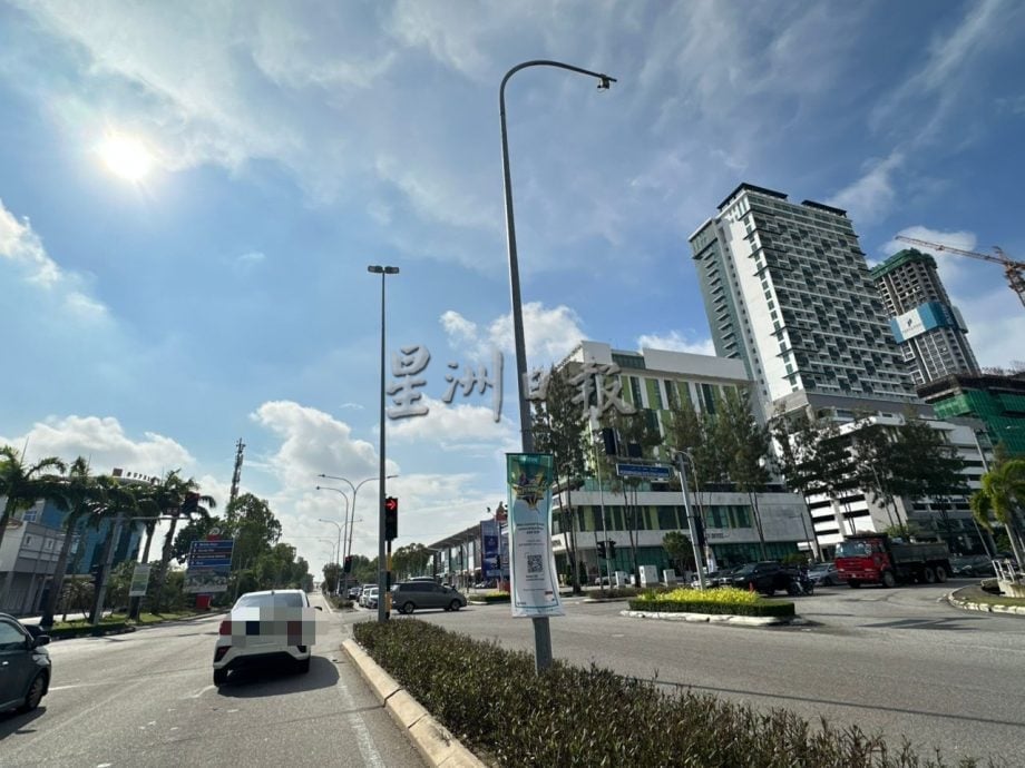 (古城版)陈劲源:广告直幅没妥善处理 或危及民众安全