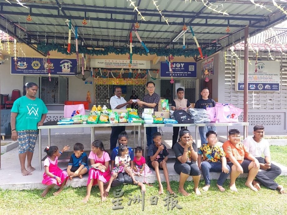 （古城第三版主文）两名小兄弟入住武吉峇汝儿童欢乐之家，刘志俍呼吁有意协助上门给他们补习的热心人士