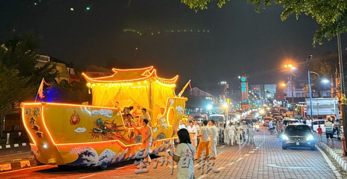 (大北马)大年数十间斗母宫迎九皇大帝圣驾 巫裔开直播向全网介绍华人文化