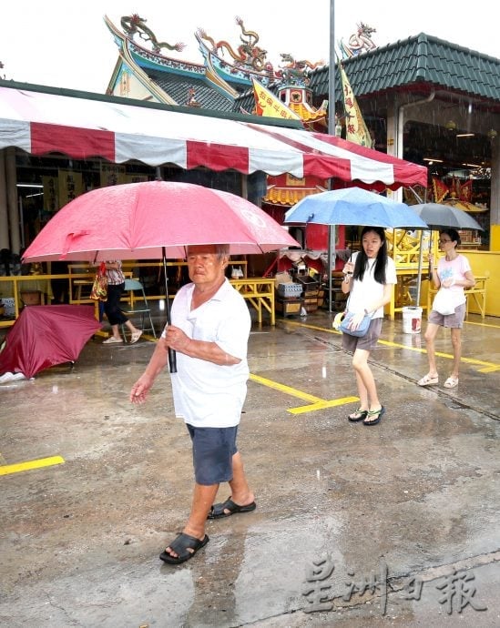 霹多区连日降雨 司南马录得最高降雨量