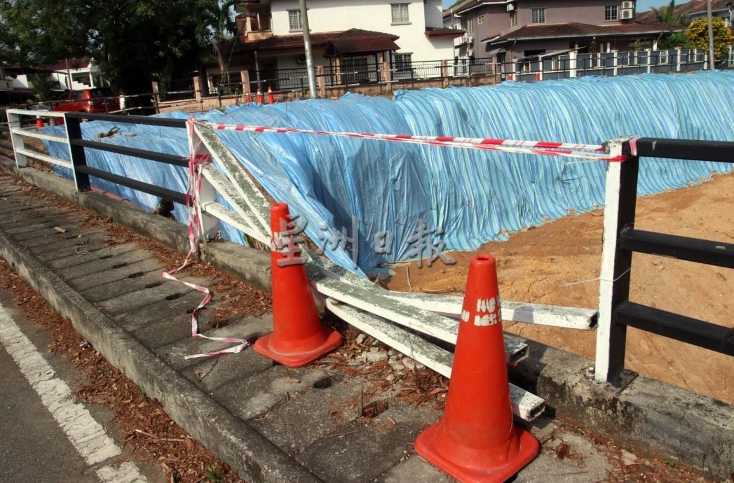 芙市政厅拨345万重建挡土墙 奥克兰花园地陷工程明年4月竣工