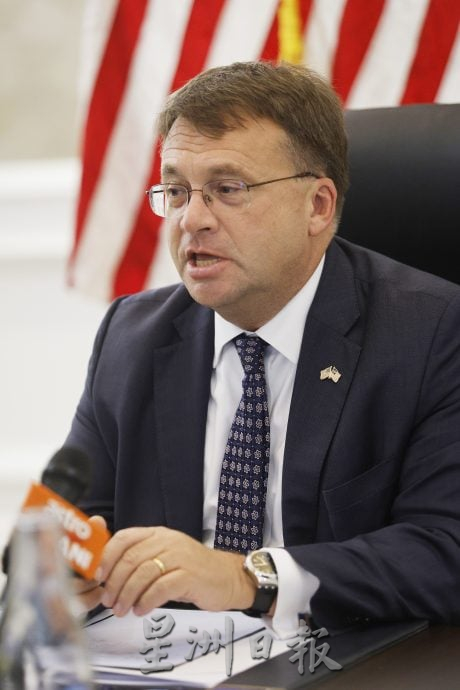 美驻马大使:特朗普私下透露 大马之行非凡 让全世界看到大马的优秀