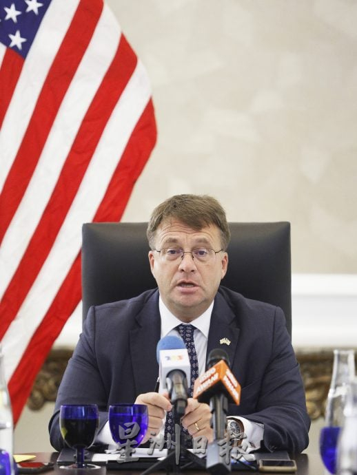 美驻马大使:特朗普私下透露 大马之行非凡 让全世界看到大马的优秀