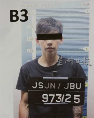 已签发 柔:版头之一:新山警方捣毁淡杯毒窟,起获逾138万令吉毒品捕3嫌犯