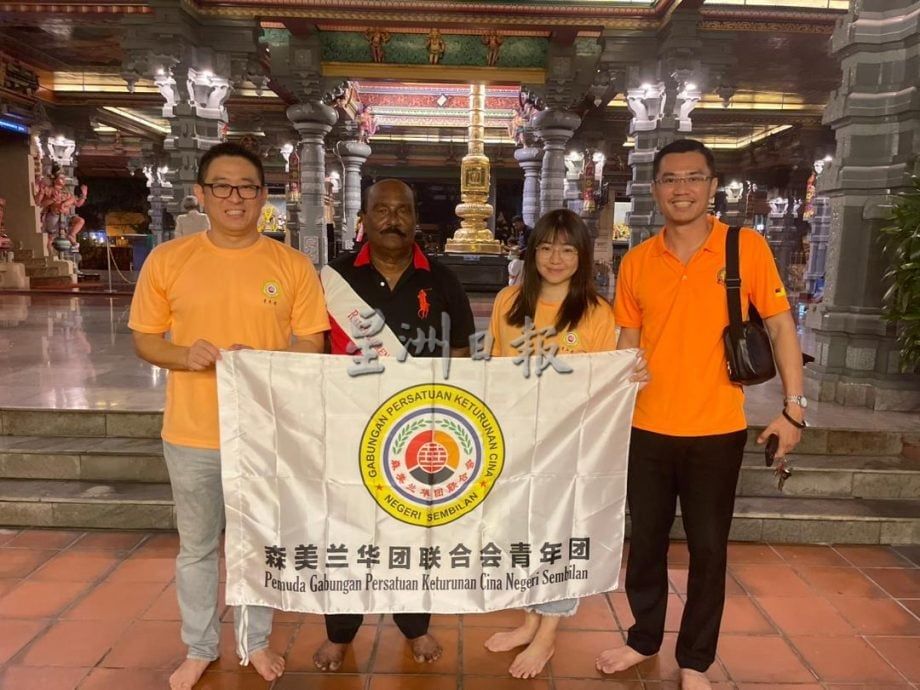 供星洲网（配一张该庙照片）：了解多元文化，沉浸式体验兴都文化！森华联邀你一起到兴都古庙参与一场文化交流　