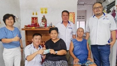 善心组织捐3万7000令吉 助太平爱大华8户家庭