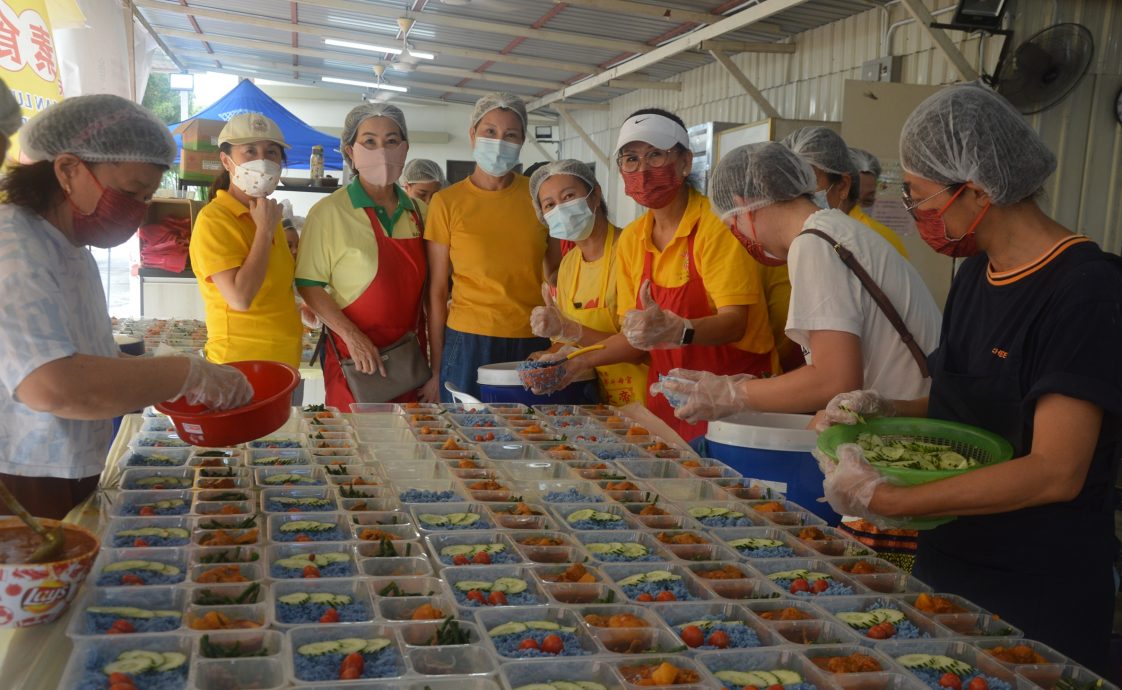 VIP文(大北马)9天素食义卖开跑为文明学校筹款