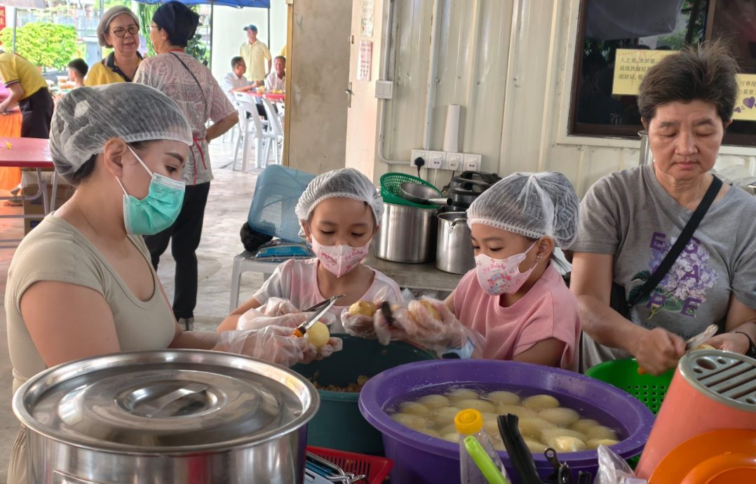 VIP文(大北马)9天素食义卖开跑为文明学校筹款