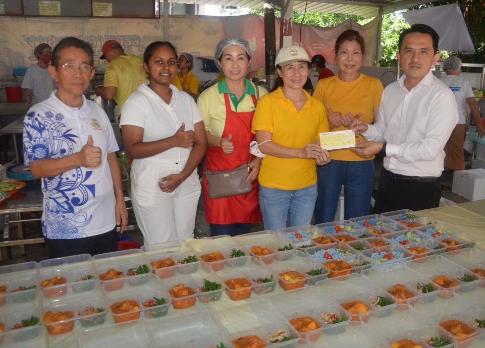 VIP文(大北马)9天素食义卖开跑为文明学校筹款