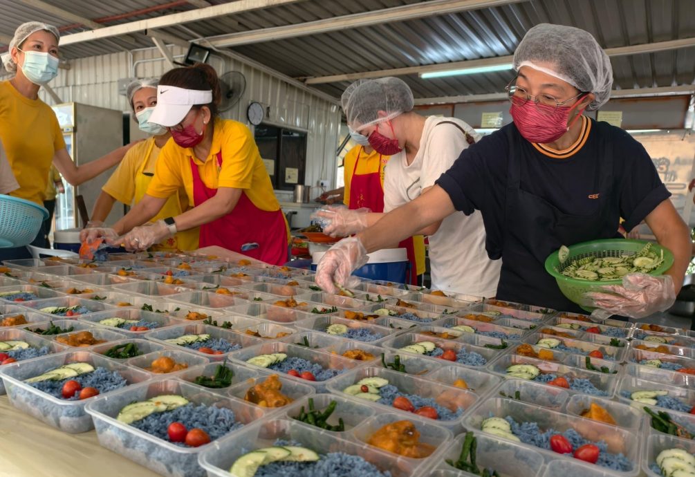 VIP文(大北马)9天素食义卖开跑为文明学校筹款