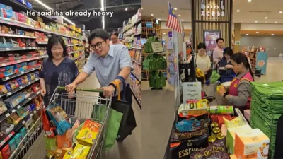 视频｜行李箱都是咖啡、零食！游客扛50公斤大马特产回国