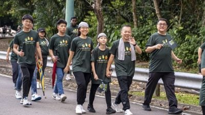 佛光会复蔬公益路跑 为地球健康爱心而行