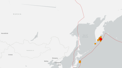 13分钟两连震 俄罗斯堪察加半岛发生6.0和5.1级地震