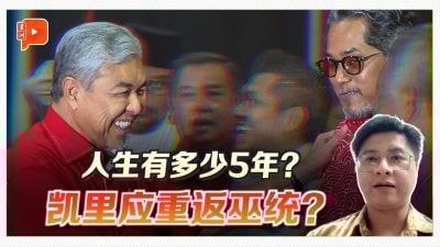 人生有多少5年？凯里应重返巫统？