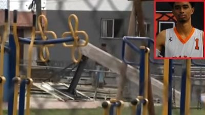 17岁少年大秀灌篮 下秒篮球架砸头当场亡