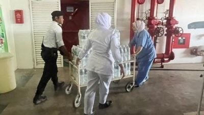 肯特医院又缺水 严重影响医疗运作