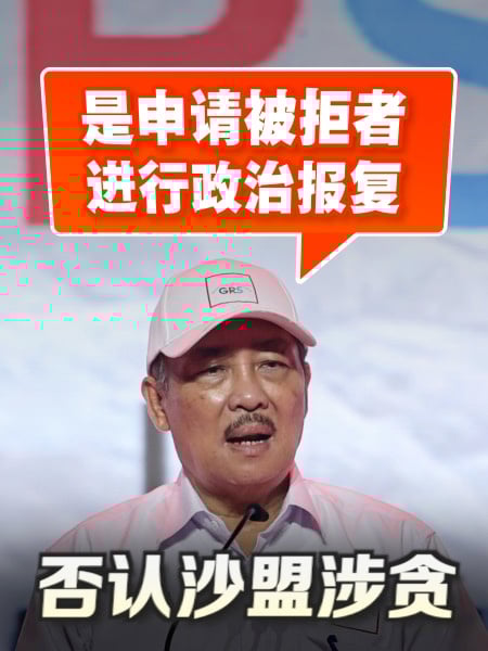 否认沙盟涉贪 哈芝芝：是遭拒者“政治报复”