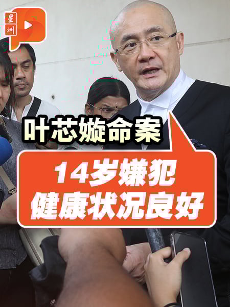 雪州校园刺死学姐案 律师透露嫌犯身体状况