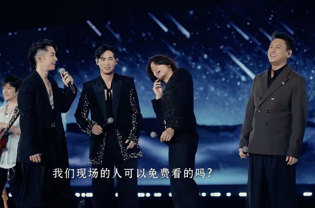 30令吉晚鸟票仍现大片空位 朱孝天巡演泪洒舞台