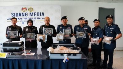 3日本男携大麻花到马 关税局：市值420万