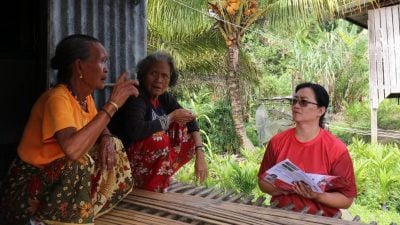 诺丽达走访偏乡听民声  村民盼解决土地问题