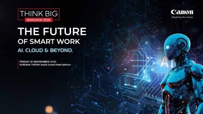 Canon Drives the Future of Smart Work at  Think Big Bangkok 2025