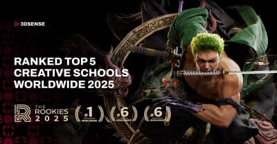 3dsense Media School in Singapore Clinches Top 5 Spot in The Rookies Global School Rankings® 2025