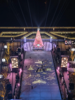 GATE M Dream Center creates “Winter Wonder Bund”, illuminating Shanghai’s new winter landmark