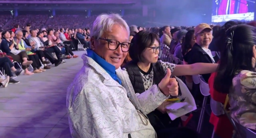 77岁秦祥林携妻惊喜返台 看民歌演唱会忆青春