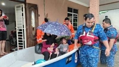 登嘉楼水灾恶化　灾民突破5000人