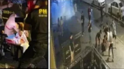 夜店外因争风吃醋殴斗   2男遭殴伤 警扣5男助查