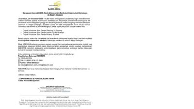 往垃圾场道路水灾 雪州收垃圾服务也受影响