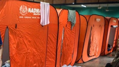 槟霹也受水灾波及  开放疏散中心安顿灾民