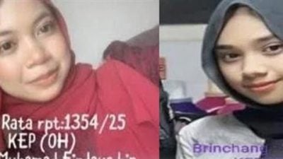 金马仑2少女同日失踪  警发布寻人启事