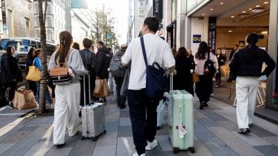 专家：中国人抵制赴日旅游 日经济或损失534亿