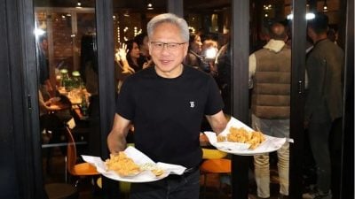 黄仁勋炸鸡局幕后推手  竟是“贴心女儿”