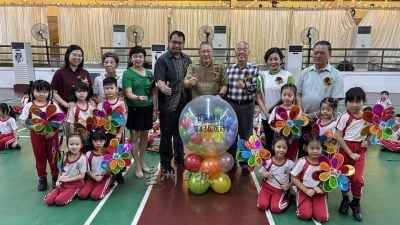 菩提幼园运动会  奔跑跳跃笑声不断