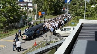 沈桂贤母亲离世｜沈林素卿太夫人举殡  政商界社团领袖齐送别