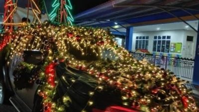 逾千人到圣淘沙参与游行 ​ 圣诞节弥漫魔力欢乐