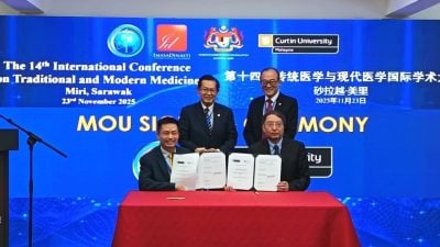 李景胜：科廷复旦合作．扩大砂在医学知识贡献