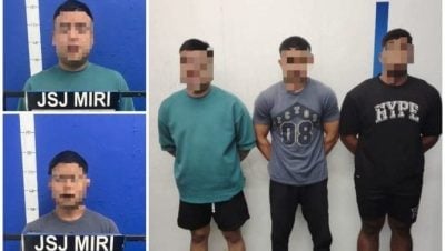 警起棒球铁棍 . 3男涉窃破坏罪被捕