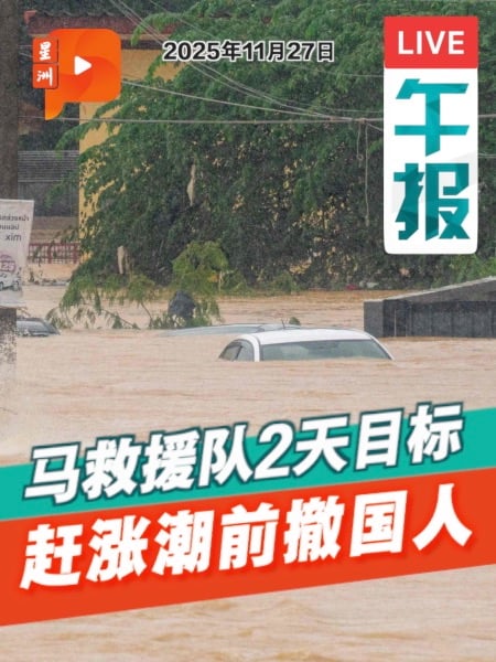 目标是两天内撤所有受困者 大马救援队抢在涨潮前冲刺