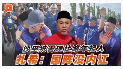 沙巫统署理让路年轻人 扎希：国阵没内讧