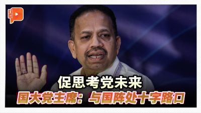促思考党未来 国大党主席：与国阵处十字路口