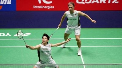 海洛羽球超级500赛| 步师兄后尘受困“沙莫”  聪文男双4强出局