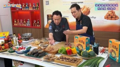 视频 | 名厨甄文达再次访甲 拍摄美食旅游节目 助力旅游年！