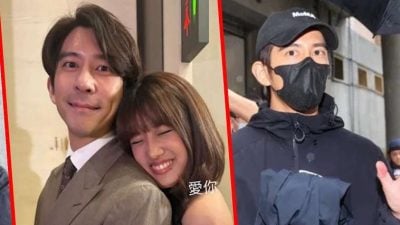 修杰楷闪兵被起诉后首露面 获梧桐妹背后拥告白