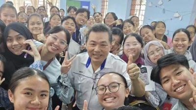 谭永福激励中六生 以思辨力建设国家未来